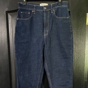 Abercrombie Slim Straight - dark wash jeans